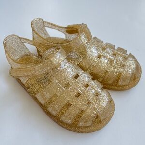 Gap Girls Gold Jellies Sandals - 8